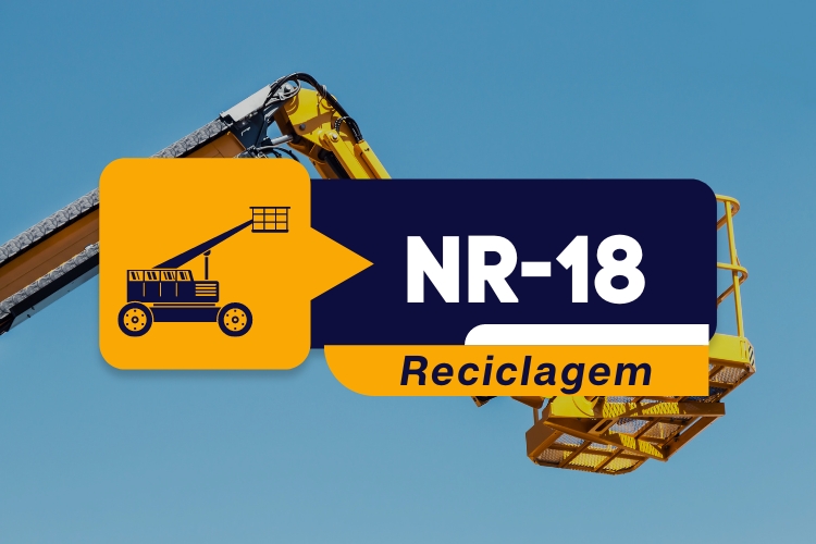 NR 18 – Plataforma Elevatória Móvel de Trabalho (PEMT) – Teórico – Reciclagem