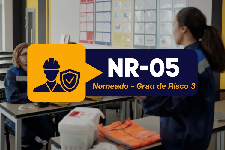 NR 05 CIPA Nomeado – Comissão Interna de Prevenção a Acidentes – Grau de Risco 3